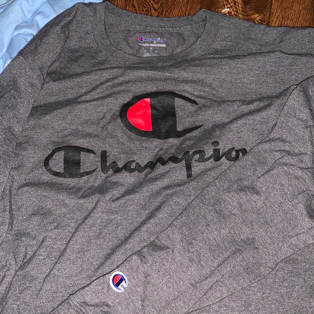 long sleeve champion t shirt
